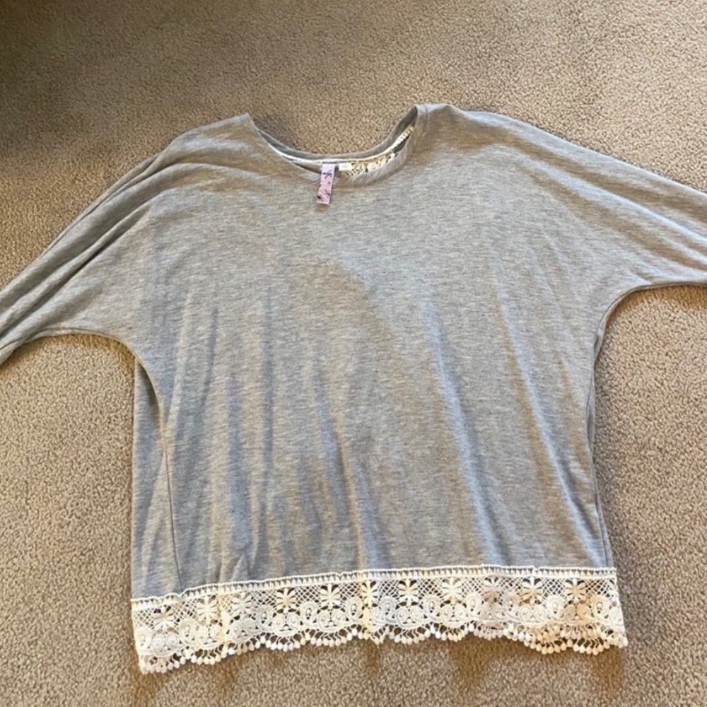 Francesca’s Open Back Sweater